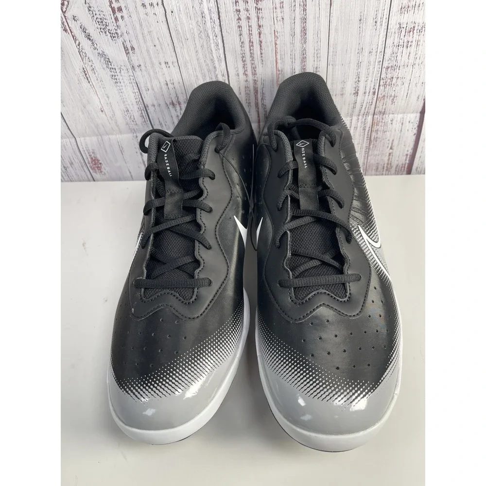 Nike Diamond Baseball Cleats Metal Mens 14 Black Grey DJ6516-010